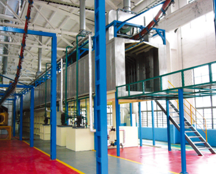 浸喷结合式前处理设备